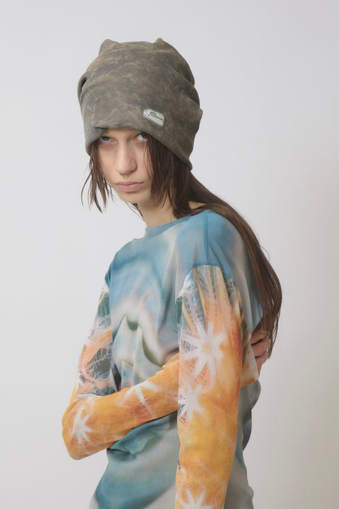 【PRE-ORDER】FAULT LINE BEANIE -BROWN MIX-