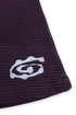 WARP STAR STRIPE CAMISOLE -BURGUNDY × NAVY-