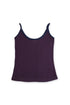 WARP STAR STRIPE CAMISOLE -BURGUNDY × NAVY-