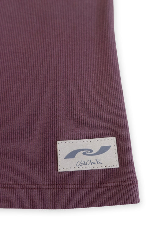 MIX BUTTON TANK TOP -BURGUNDY- *Only 1 stock