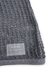 【PRE-ORDER】CORD MESH ZIP-UP HOODIE -CHARCOAL-