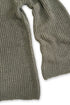 MIX CORD SUMMER KNIT HOODIE -KHAKI-