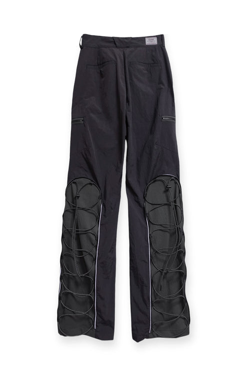 CODE MAZE ECO FABRIC PANTS -BLACK (BAMBOO CHARCOAL)-