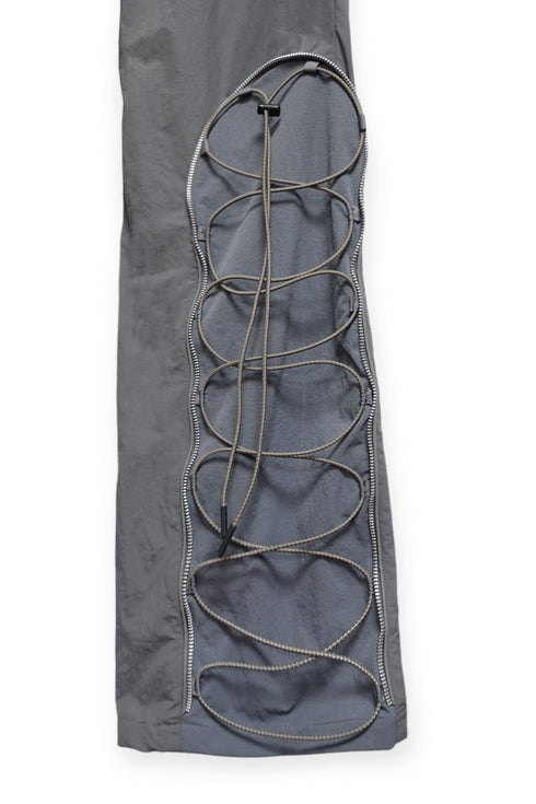 CODE MAZE ECO FABRIC PANTS -GRAY (BAMBOO CHARCOAL)-