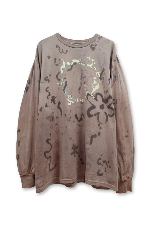 【PRE-ORDER】MISAKI USHIOZU × Cycle LONG SLEEVE TEE -PLUM-
