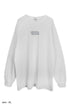 nyke × MINE × Cycle THROW UP LONG SLEEVE TEE -WHITE-
