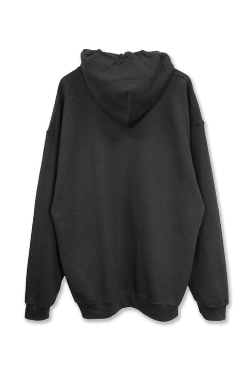 nyke × Cycle THROW UP HOODIE -BLACK-