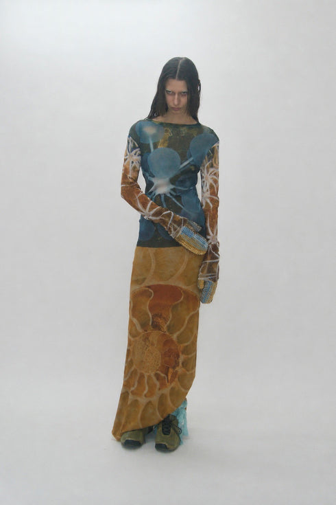 【PRE-ORDER】SPIRAL COLONY GEKKO LONG SKIRT