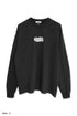 nyke × MINE × Cycle THROW UP LONG SLEEVE TEE -BLACK-