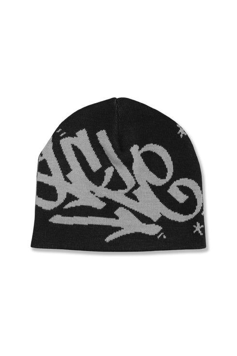 nyke × Cycle TAG BEANIE -BLACK×GRAY-