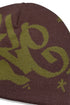 nyke × Cycle TAG BEANIE -BROWN×KHAKI-