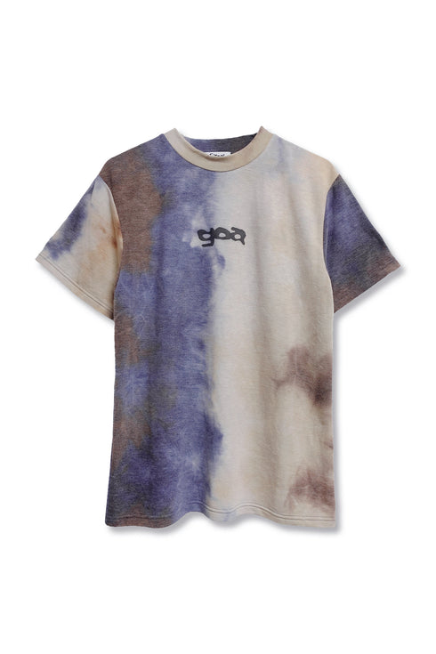 GOA TEE -TIEDYE PURPLE MIX-