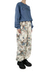 【RESTOCK】TIE-DYE BOA PANTS -IVORY MIX- *Last1