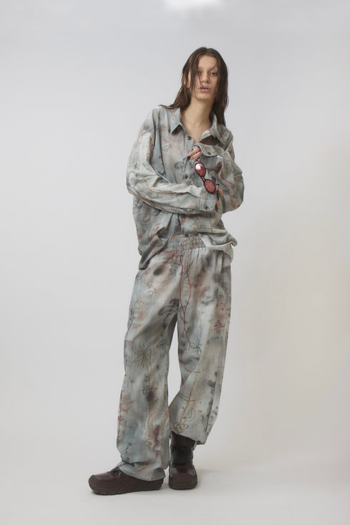 【PRE-ORDER】CERAGiGi × Cycle A GARDEN OF FORGOTTEN WONDER PANTS -NIGHT-