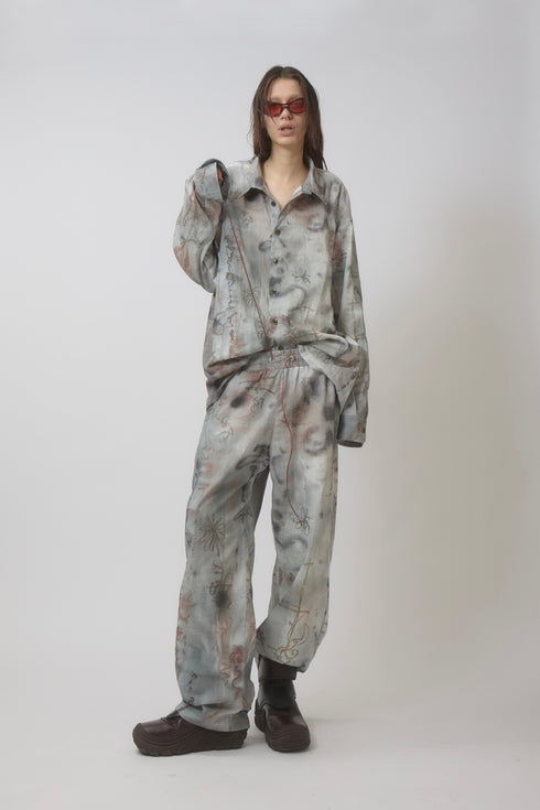 【PRE-ORDER】CERAGiGi × Cycle A GARDEN OF FORGOTTEN WONDER PANTS -NIGHT-