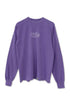 nyke × MINE × Cycle THROW UP LONG SLEEVE TEE -PURPLE-