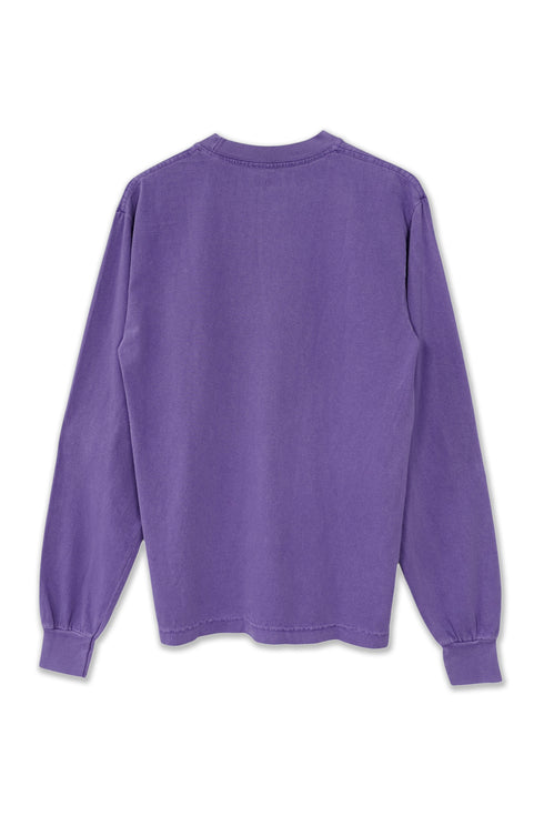 nyke × MINE × Cycle THROW UP LONG SLEEVE TEE -PURPLE-