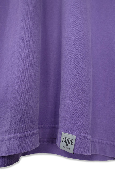 nyke × MINE × Cycle THROW UP LONG SLEEVE TEE -PURPLE-