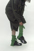 【PRE-ORDER】FEUERGOD × Cycle STAR ZIP-UP HALF PANTS -BROWN-