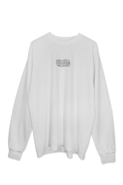 nyke × MINE × Cycle THROW UP LONG SLEEVE TEE -WHITE-