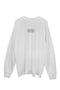 nyke × MINE × Cycle THROW UP LONG SLEEVE TEE -WHITE-