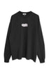 nyke × MINE × Cycle THROW UP LONG SLEEVE TEE -BLACK-