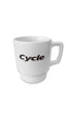 CYCLE LOGO STACKING MUG