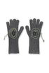 【PRE-ORDER】SPIRAL STAR KNIT GLOVES -CHARCOAL-