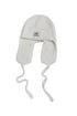 DRAW CODE MOHAIR KNIT CAP -WHITE-
