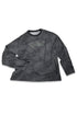 ÉF × Cycle TIE-DYE LONG SLEEVE TEE -CHARCOAL MIX-