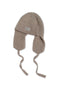 DRAW CODE MOHAIR KNIT CAP -BEIGE-