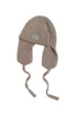 DRAW CODE MOHAIR KNIT CAP -BEIGE-