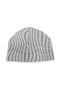 WAVY CHECK BEANIE -GRAY MIX-