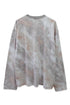 ÉF × Cycle TIE-DYE LONG SLEEVE TEE -BEIGE MIX-