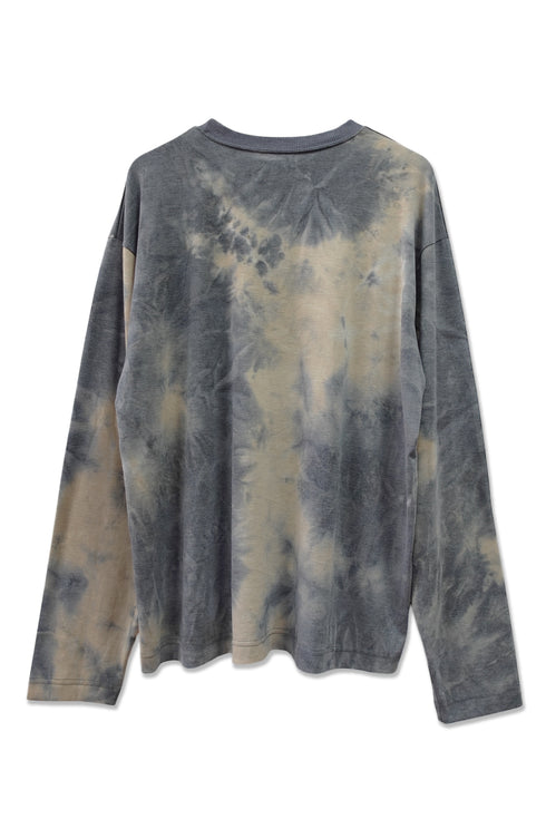 ÉF × Cycle TIE-DYE LONG SLEEVE TEE -SAND MIX- *Last1