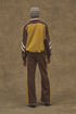 CYCLE LINE JERSEY PANTS -BROWN-