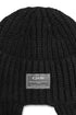 DRAW CODE MOHAIR KNIT CAP -BLACK-