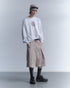 WIDE HALF PANTS -BEIGE- *Last1