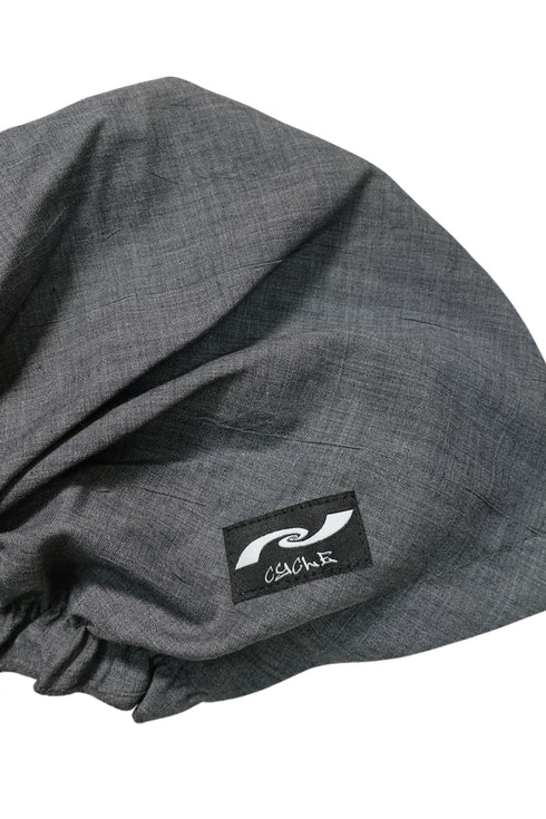 LOGO CRINKLED DU-RAG -GRAY- *Last1