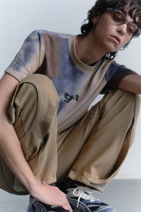 GOA TEE -TIEDYE PURPLE MIX-