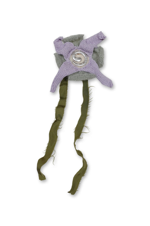 【PRE-ORDER】Merbeau × Cycle HANDMADE ORCHID SPIRAL BROOCHE