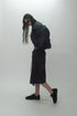 【PRE-ORDER】CIRCLE RIB WASHED MA-1 -WARM CHARCOAL-