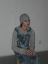 UNALOME SLEEVELESS HOODIE -TIE-DYE BLUE-