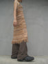 FRINGED SUMMER KNIT DRESS -CAMEL- *Last1