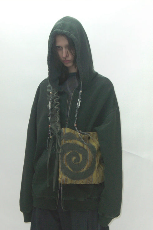 【PRE-ORDER】CERAGiGi × Cycle SPIRAL SHOULDER BAG -YELLOW MIX-