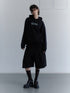 nyke × Cycle THROW UP HOODIE -BLACK-
