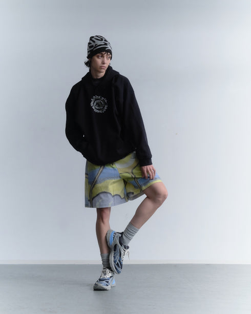 nyke × Cycle TAG BEANIE -BLACK×GRAY-