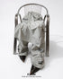 WRAP SKIRT LAYERED TROUSERS -LIGHT GRAY-