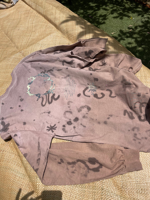 【PRE-ORDER】MISAKI USHIOZU × Cycle LONG SLEEVE TEE -PLUM-