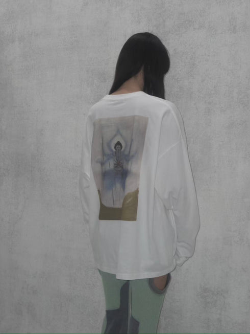 Drawing by Kristina INDIA LONG SLEEVE TEE -LYLA-